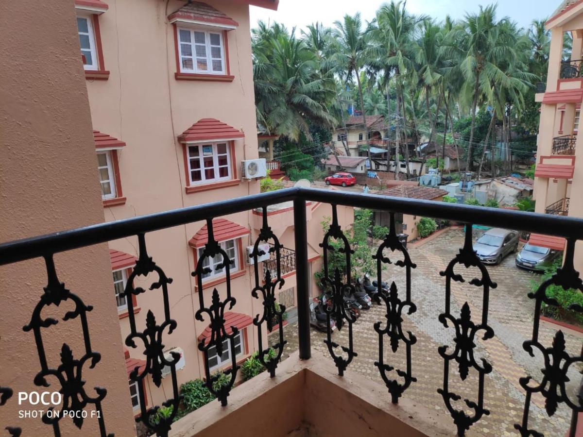 Saldanha Kyle Gardens Apartment Calangute Bagian luar foto