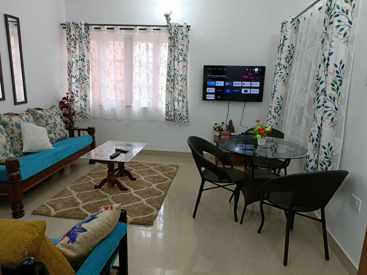 Saldanha Kyle Gardens Apartment Calangute Bagian luar foto