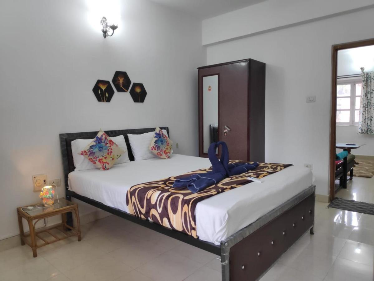 Saldanha Kyle Gardens Apartment Calangute Bagian luar foto