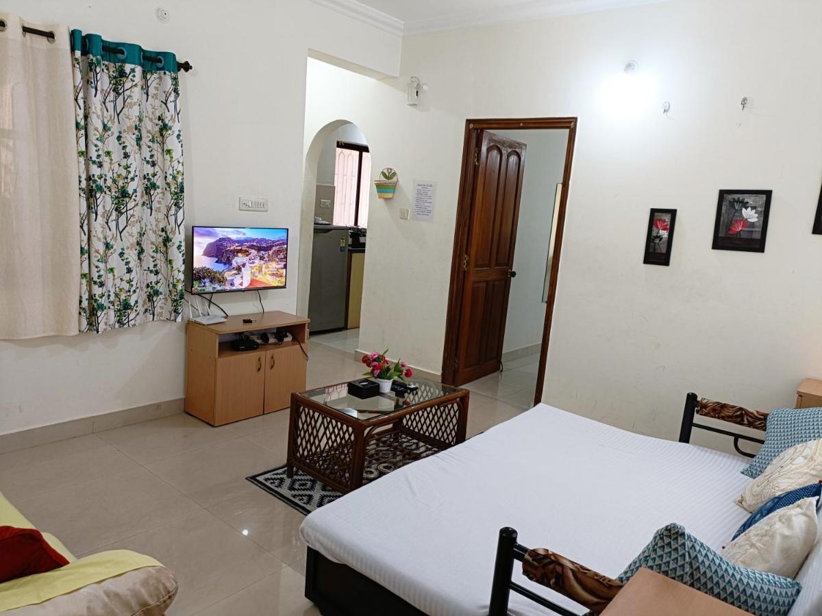 Saldanha Kyle Gardens Apartment Calangute Bagian luar foto