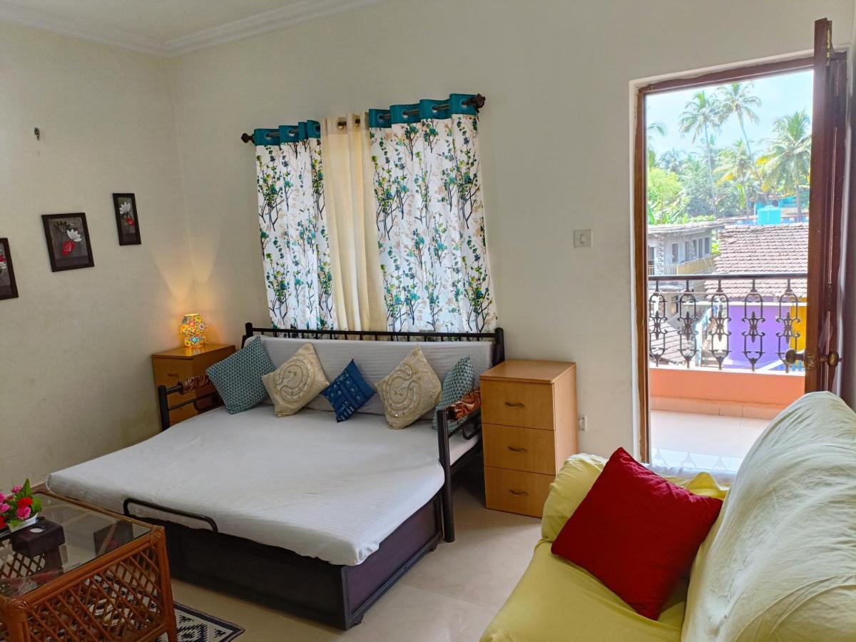 Saldanha Kyle Gardens Apartment Calangute Bagian luar foto