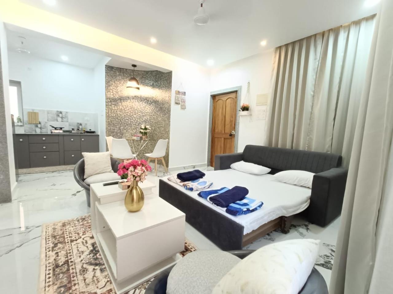 Saldanha Kyle Gardens Apartment Calangute Ruang foto